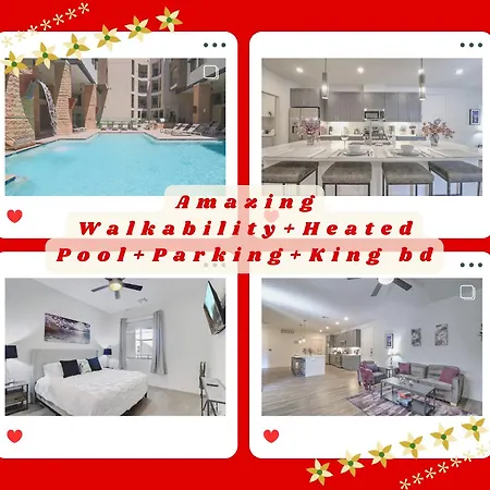 Walk Score 81-Shopping District-King Bed-Parking G3061
